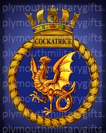HMS Cockatrice Magnet
